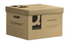 PUDŁO ARCHIWIZACYJNE 515X305X350MM Q-CONNECT SZARE