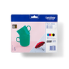 TUSZ ORYGINALNY BROTHER LC227XLVALBP CMYK 1200BK/3*1200CMY STRON