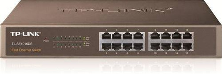 TP-LINK SF1016DS SWITCH L2 16X10/100 DESKTOP