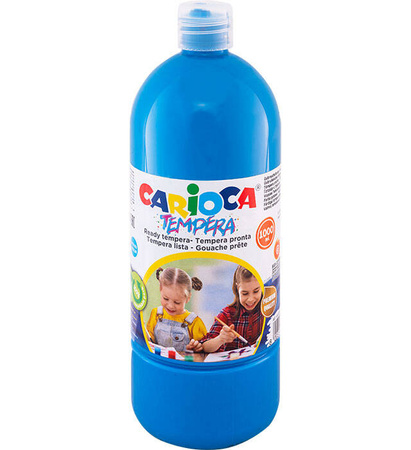 FARBA TEMPERA CARIOCA 40430/05 170-2640 1000ML BŁĘKIT/NIEBIESKI