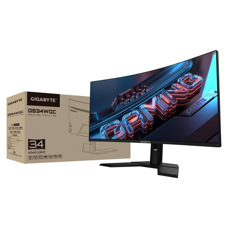 GIGABYTE MONITOR 34 CALE GS34WQC 120H 1MS/VA/HDMI//DP