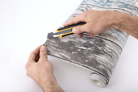 NÓŻ DUŻY SMART 2046 155MM GUMOWANY CZARNE OSTRZE