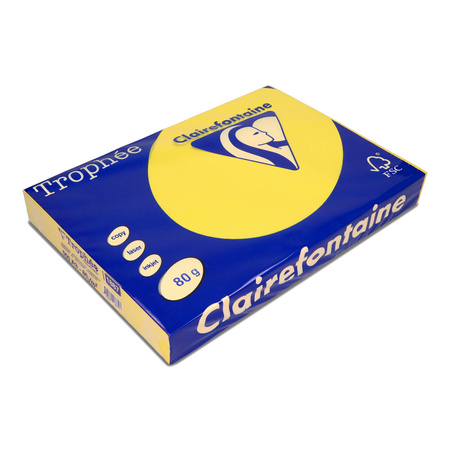 PAPIER KSERO KOLOR A3 TROPHEE XCA31887 SŁONECZNY 80G 500 ARK