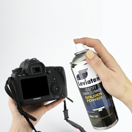 PIANKA ANTYSTATYCZNA CZYSZCZĄCA DO EKRANÓW LCD/TFT GOLDEN POWER LEVIATAN 400ML