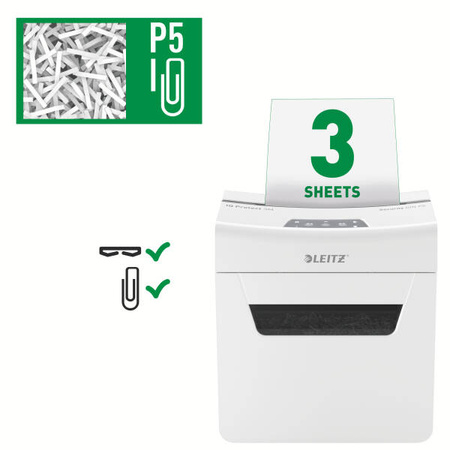 NISZCZARKA P-5 A4 LEITZ IQ PROTECT PREMIUM 3M 80930000 3 KARTKI 10