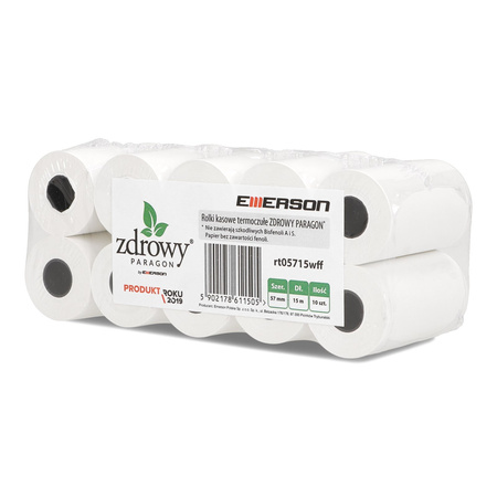 ROLKA TERMICZNA 57MM X15M EMERSON ZDROWY PARAGON 10SZT FENOL FREE