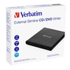 NAGRYWARKA ZEWNĘTRZNA VERBATIM CD/DVD 53504 SLIMLINE USB 2.0 CZARNA