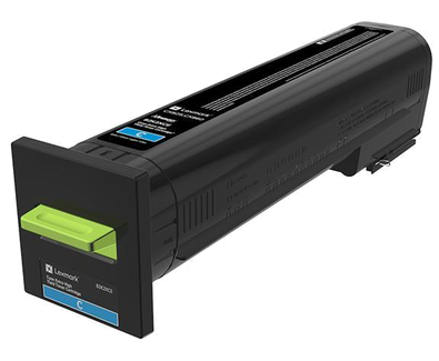 TONER ORYGINALNY LEXMARK 82K2XCE CYAN 22000 STRON