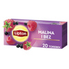 HERBATA OWOCOWA MALINA I BEZ LIPTON 20 TOREBEK
