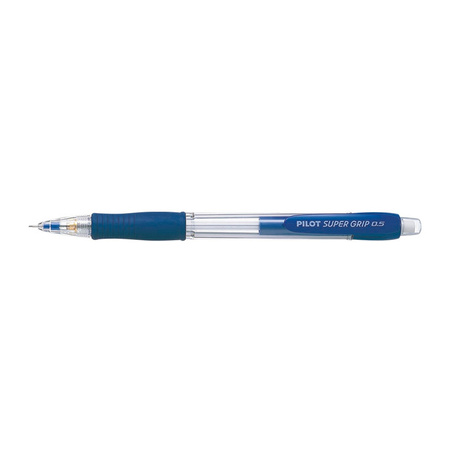 OŁÓWEK AUTOMATYCZNY Z GUMKĄ PILOT SUPER GRIP NIEBIESKI 0.5