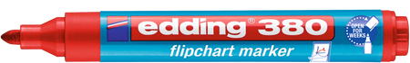 MARKER DO FLIPCHARTÓW EDDING 380 CZERWONY OKRĄGŁA 1.5-3MM