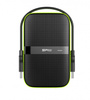 SILICON POWER ARMOR A60 2TB USB 3.0 BLACK-GREEN/PANCERNY WSTRZĄSO/PYŁO I WODOODPORNY