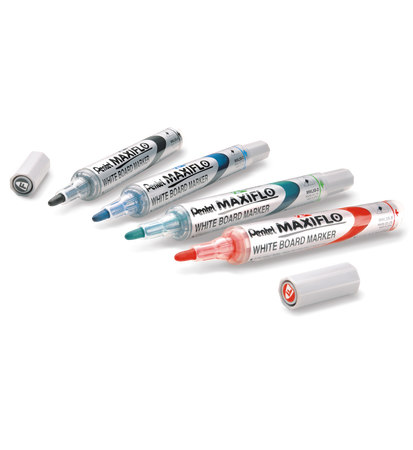 MARKER SUCHOŚCIERALNY PENTEL MAXFILO MWL5S-4N MIX*4 OKRĄGŁA 4SZT