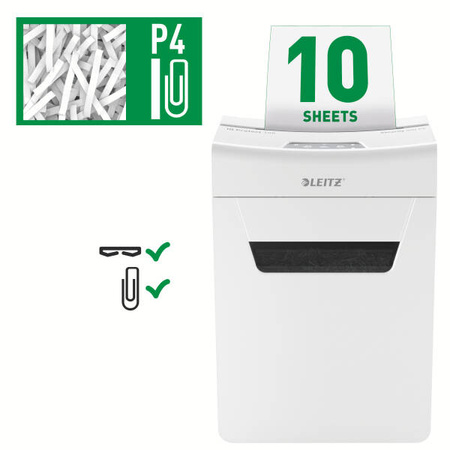 NISZCZARKA P-4 A4 LEITZ IQ PROTECT PREMIUM 10X 80920000 10 KARTEK 18