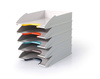 ZESTAW SZUFLAD A4 DURABLE VARICOLOR MIX 770427 ANTRACYTOWY/SZARY 253X65X325 5 SZTUK
