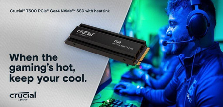 CRUCIAL DYSK T500 2TB M.2 NVME 2280 PCIE40 7400/7000 RADIATOR