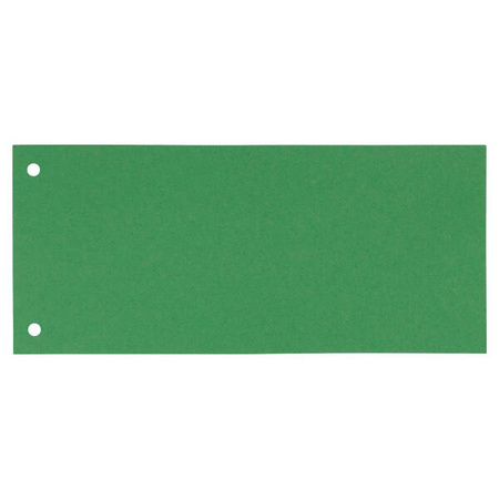 PRZEKŁADKI 1/3 A4 ESSELTE 624447 ZIELONY KARTON 180G 100SZT