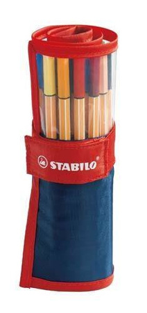 Cienkopis STABILO POINT 8825-021 mix*25 0.4 25szt