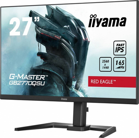 IIYAMA MONITOR 27 CALI GB2770QSU-B5 0.5MS,IPS,DP,HDMI,165HZ,HAS(150MM)