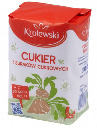 CUKIER BIAŁY KRÓLEWSKI 1KG