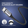 Kabel USB do Micro USB UGREEN  US290 QC 3.0 2.4A 2m (czarny)
