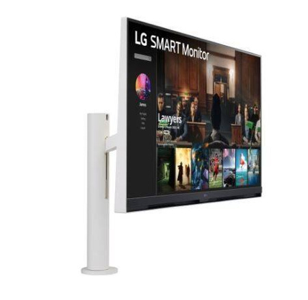 LG ELECTRONICS MONITOR 32SQ780S-W 32 CALE SMART 4K UHD WEBOS ERGO