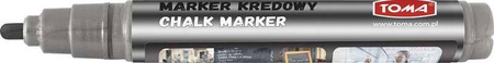Marker kredowy TOMA 292 TO-292SREBRNY srebrny okrągła 4.5mm