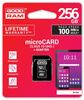 GOODRAM KARTA MICROSD 256GB CL10 UHS I + ADAPTER