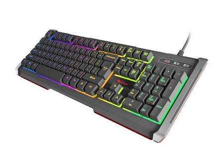 GENESIS KLAWIATURA DLA GRACZY RHOD 400 PODŚWIETLANA RGB