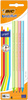 OŁÓWEK OSTRZONY BEZDRZEWNY BIC EVOLUTION STRIPES 646 HB 918485 HB BLISTER 4SZT