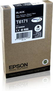 TUSZ ORYGINALNY EPSON T6171 C13T617100 CZARNY 4000 STRON