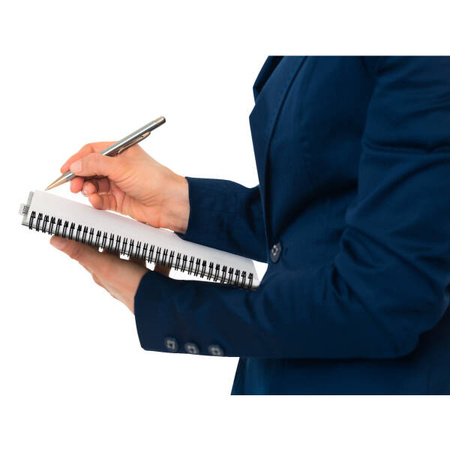 KOŁONOTATNIK A5 LEITZ OFFICE 44981025 CZERWONY W KRATKĘ PP 90KART