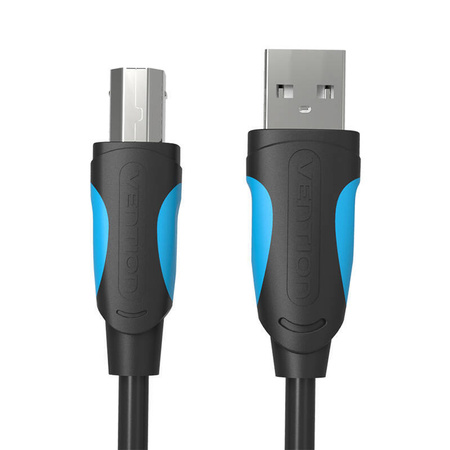KABEL DO DRUKARKI USB 2.0 A DO USB-B VENTION VAS-A16-B150 1,5M CZARNY