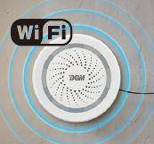 SYRENA ALARMOWA 45 M 90DB/1M DGM AS-W01 WIFI 2.4