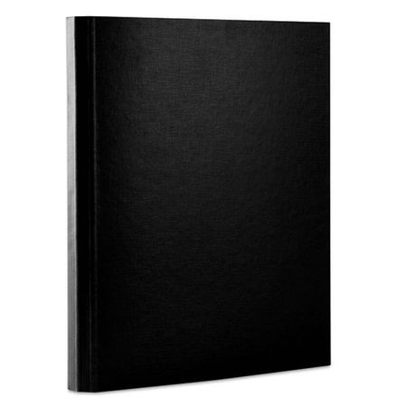 TECZKA NA RZEP A4 OFFICE PRODUCTS CZARNA TEKTURA POWLEKANA PP 40MM