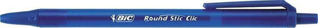 Długopis jednorazowy BIC ROUND STIC CLIC 926376 niebieski 1.0mm niebieska obudowa