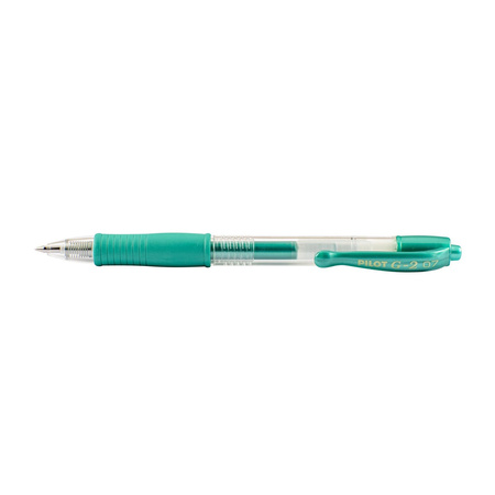 DŁUGOPIS ŻELOWY PILOT G2 METALLIC ZIELONY 0.5