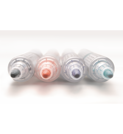 MARKER SUCHOŚCIERALNY PENTEL MAXFILO MWL5S-4N MIX*4 OKRĄGŁA 4SZT