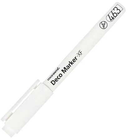MARKER AKRYLOWY MONAMI DECO MARKER 463 XF 160-2513 BIAŁY 0.7MM