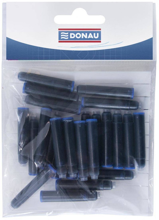NABOJE DO PIÓR DONAU NIEBIESKIE 25SZT