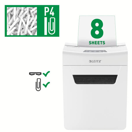 NISZCZARKA P-4 A4 LEITZ IQ PROTECT PREMIUM 8X 80910000 8 KARTEK 14