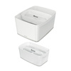 ORGANIZER 307X181X56MM LEITZ MYBOX Z UCHWYTEM Z UCHWYTEM 53230001 BIAŁY