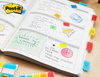 ZAKŁADKI INDEKSUJĄCE FOLIOWE 15,8X38,1MM 3M POST-IT® DO ARCHIWIZACJI 676-AYPV MIX*4 4*10SZT