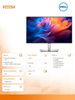 DELL MONITOR 27 CALI P2725H IPS LED FULL HD(1920X1080)/16:9/HDMI/DP/VGA/USB-C/USB/3Y