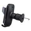 UCHWYT SAMOCHODOWY Z ŁADOWARKĄ BASEUS MILKYWAY PRO 15W (CZARNY)