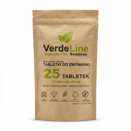 TABLETKI DO ZMYWARKI VERDELINE 25 SZT.