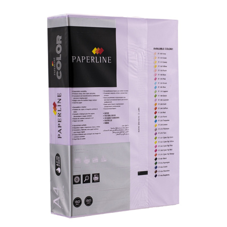 PAPIER KSERO KOLOR A4 PAPERLINE LAWENDOWY 80G 500 ARK