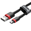 Kabel BASEUS Cafule USB-A-micro USB 2m (czerwono-czarny)