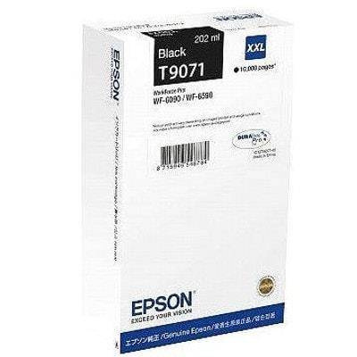 TUSZ ORYGINALNY EPSON T9071 C13T907140 CZARNY 202 ML