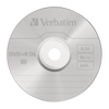 VERBATIM DVD+R DL, DOUBLE LAYER MATT SILVER, 43758, 8.5GB, 8X, SPINDLE, 50-PACK, 12CM, DO ARCHIWIZACJI DANYCH